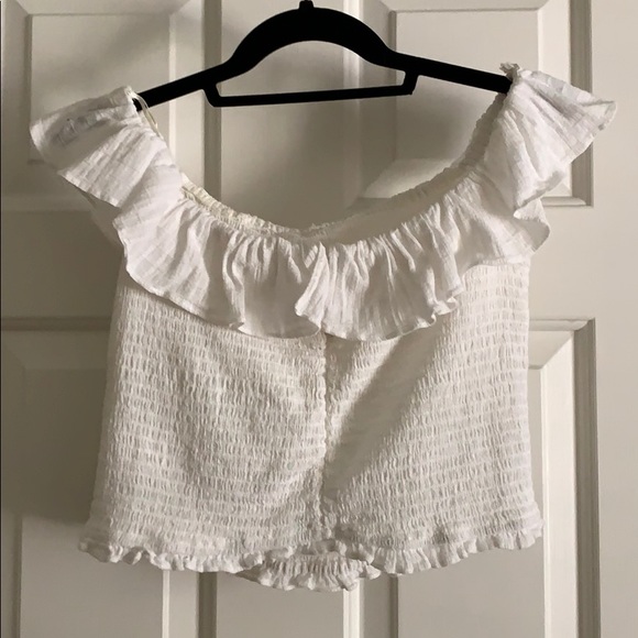 Zara Ruffled Crop - Picture 3 of 3